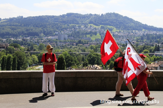 【瑞士】首都伯尔尼碰上国庆日