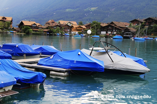 【瑞士】布里恩茨湖边的小渔村