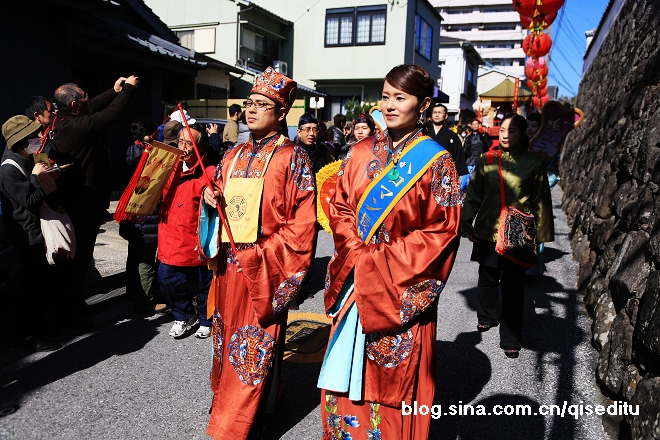 长崎灯会，红红火火闹元宵