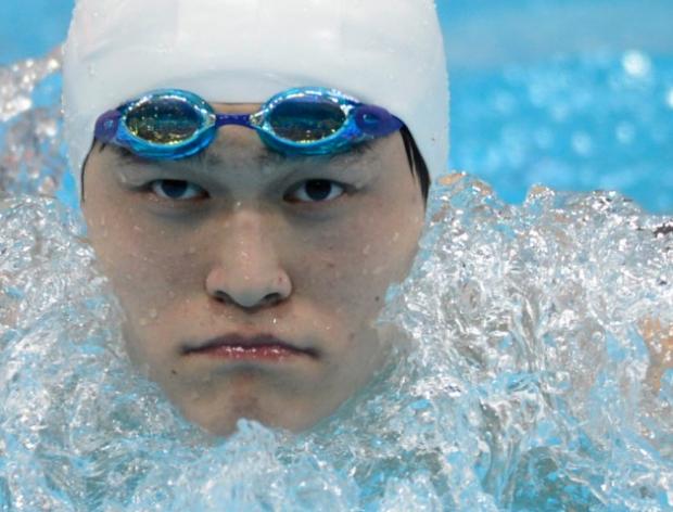 Sun Yang (孙杨) wins 10 golds, 1 bronze at National Games