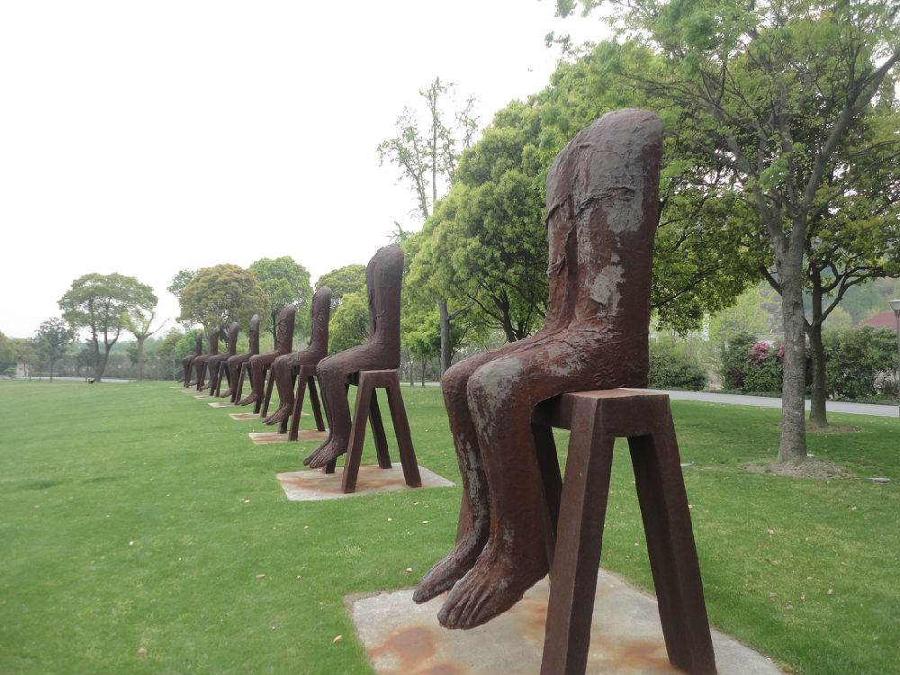 游上海月湖雕塑公园