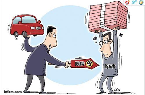 限牌？让百姓为庸政买单！