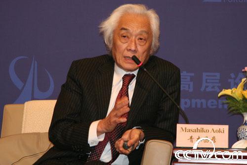 青木昌彦先生和施莱佛先生的印象剪影 青木昌彦先生和施莱佛先生的印象剪影