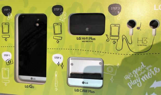 通过模块化，LG G5想要实现数码单反、立体声和高清电视的效果