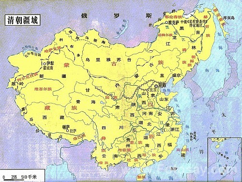 [转载]中国历代版图