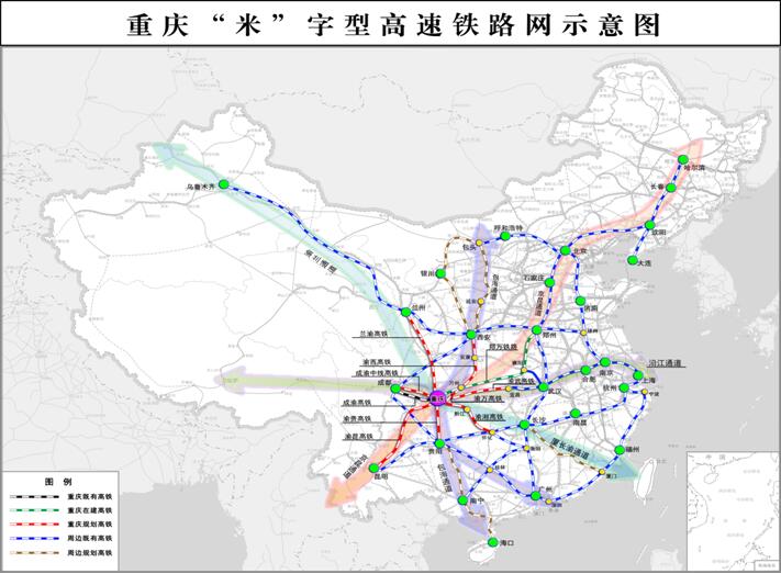 从川渝高铁攻防局看中国区域竞争