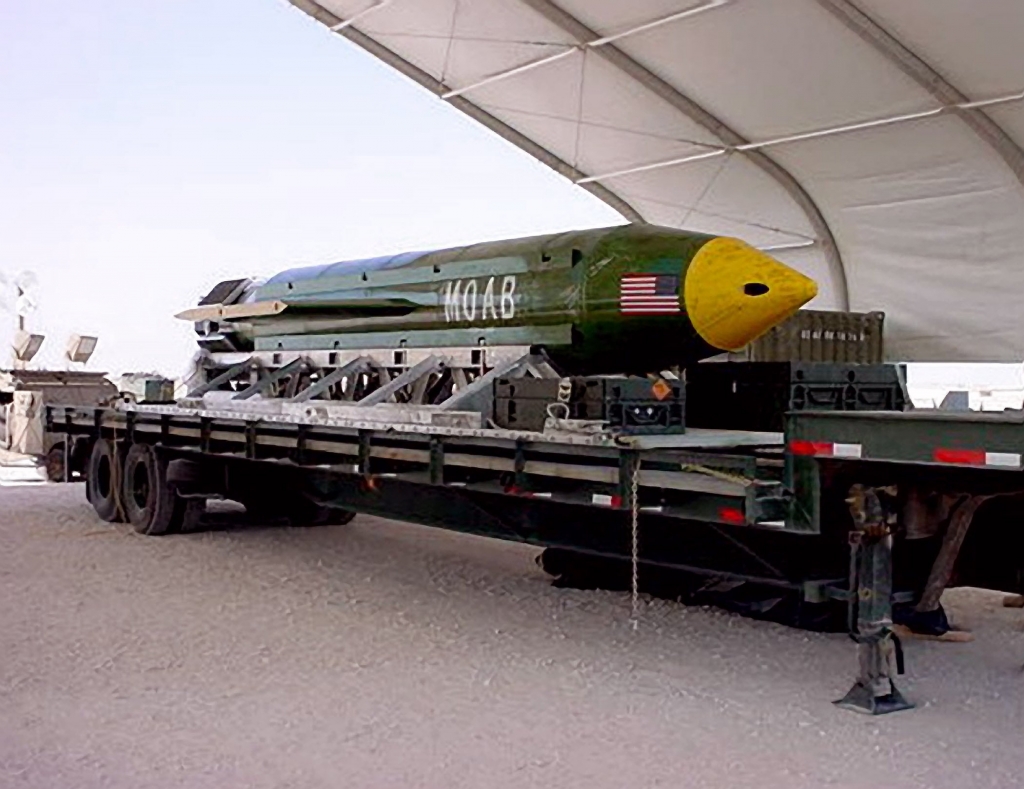 美国对阿境内ISIS投掷最大非核炸弹  美股收跌