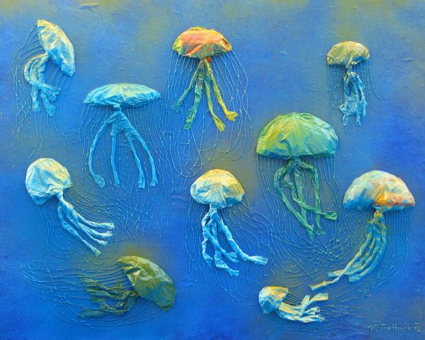 塑料鱼：用艺术向海洋塑料污染开战
