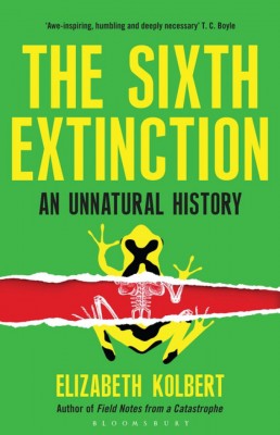 书名：《第六次大灭绝》(The Sixth Extinction) 作者：伊丽莎白•科尔伯特(Elizabeth Kolbert) 出版社：Bloomsbury 出版时间：2014年2月