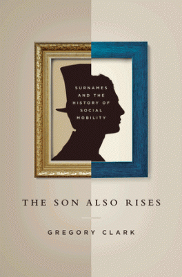 书名：《二代崛起》(The Son Also Rises) 作者：格里高利•克拉克(Gregory Clark) 出版社：普林斯顿大学出版社 出版时间：2014年2月