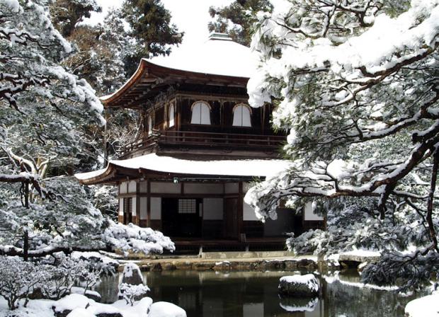 慈照寺"银阁"平安神宫"应天门"清水寺 三重塔西本愿寺"御影堂"天龙寺